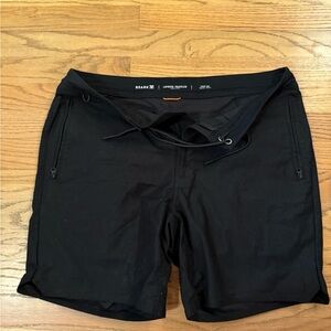 Roark Jet Black Swim Shorts